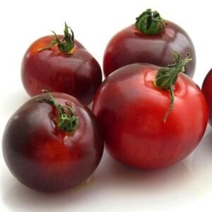 İndigo Elması Domatesi Tohumu – Antosiyanin Zengini Siyah-Mor Domates