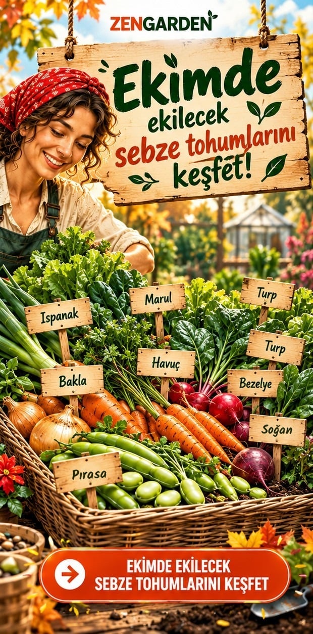 Ekimde ekilecek sebze tohumlarını keşfet