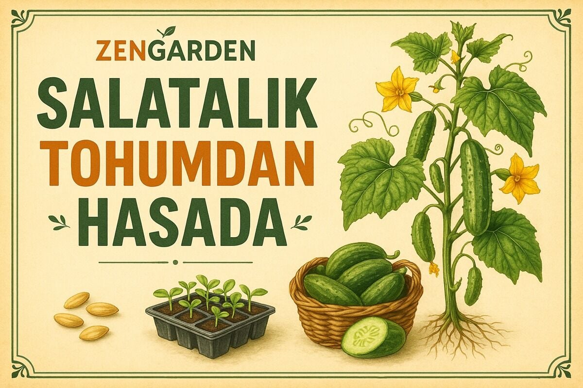Salatalık Tohumu Nasıl Ekilir? Çimlendirme, Bakım, Zararlılar ve Hasat Rehberi