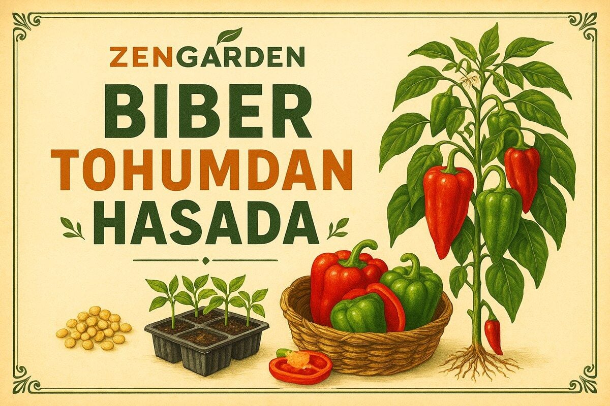 Biber Tohumu Nasıl Ekilir? Çimlendirme, Bakım, Zararlılar ve Hasat Rehberi