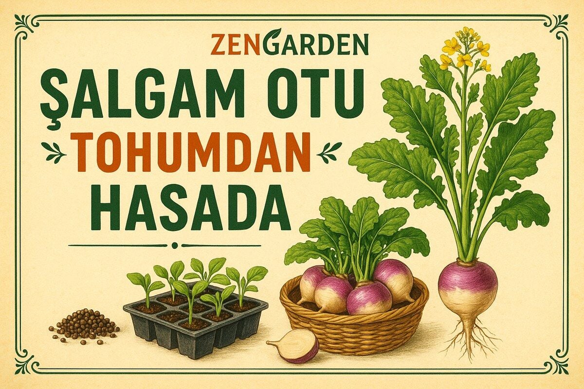 Şalgam Otu Tohumu Nasıl Ekilir? Ekim, Bakım ve Hasat Rehberi