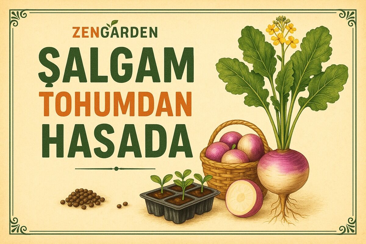 Şalgam Tohumu Nasıl Ekilir? Ekim, Bakım, Zararlılar ve Hasat Rehberi