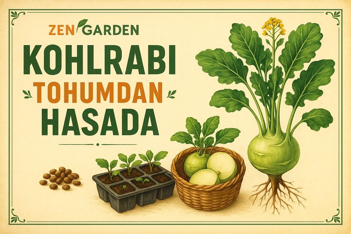 Kohlrabi (Alabaş) Tohumu Nasıl Ekilir? Ekim, Bakım ve Hasat Rehberi