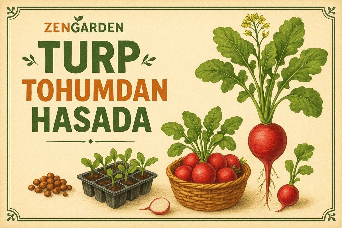 Turp Tohumu Nasıl Ekilir? Ekim, Bakım ve Hasat Rehberi