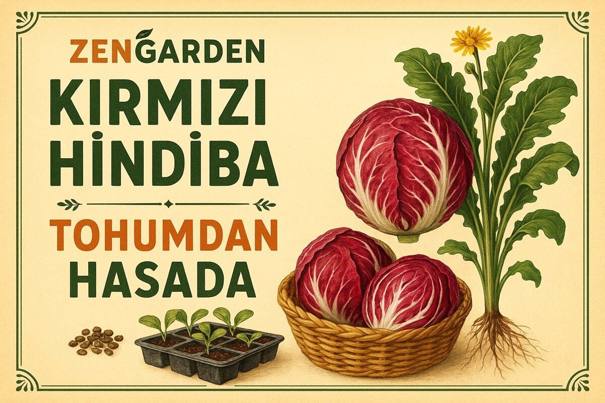 Kırmızı Hindiba (Radicchio) Tohumu Nasıl Ekilir? Ekim, Bakım ve Hasat Rehberi