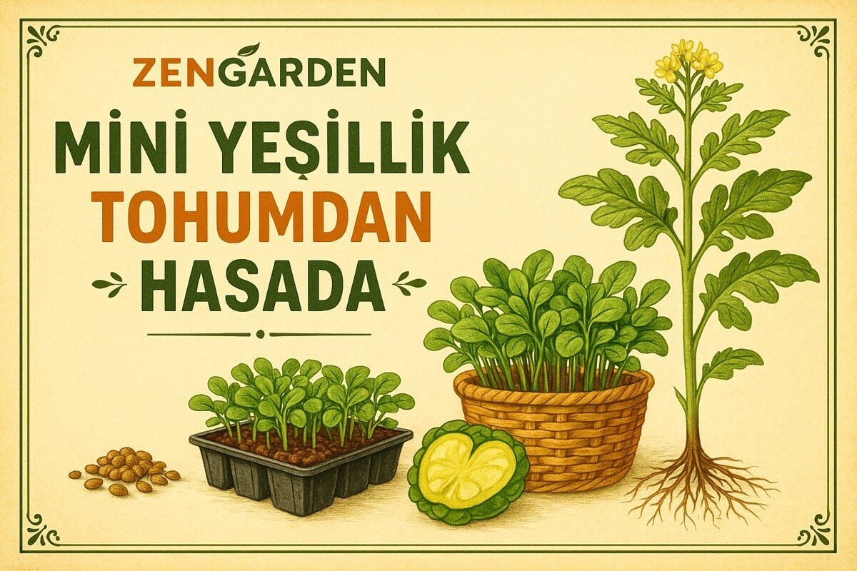 Mini Yeşillik (Babyleaf) Tohumu Nasıl Ekilir? Ekim, Bakım ve Hasat Rehberi