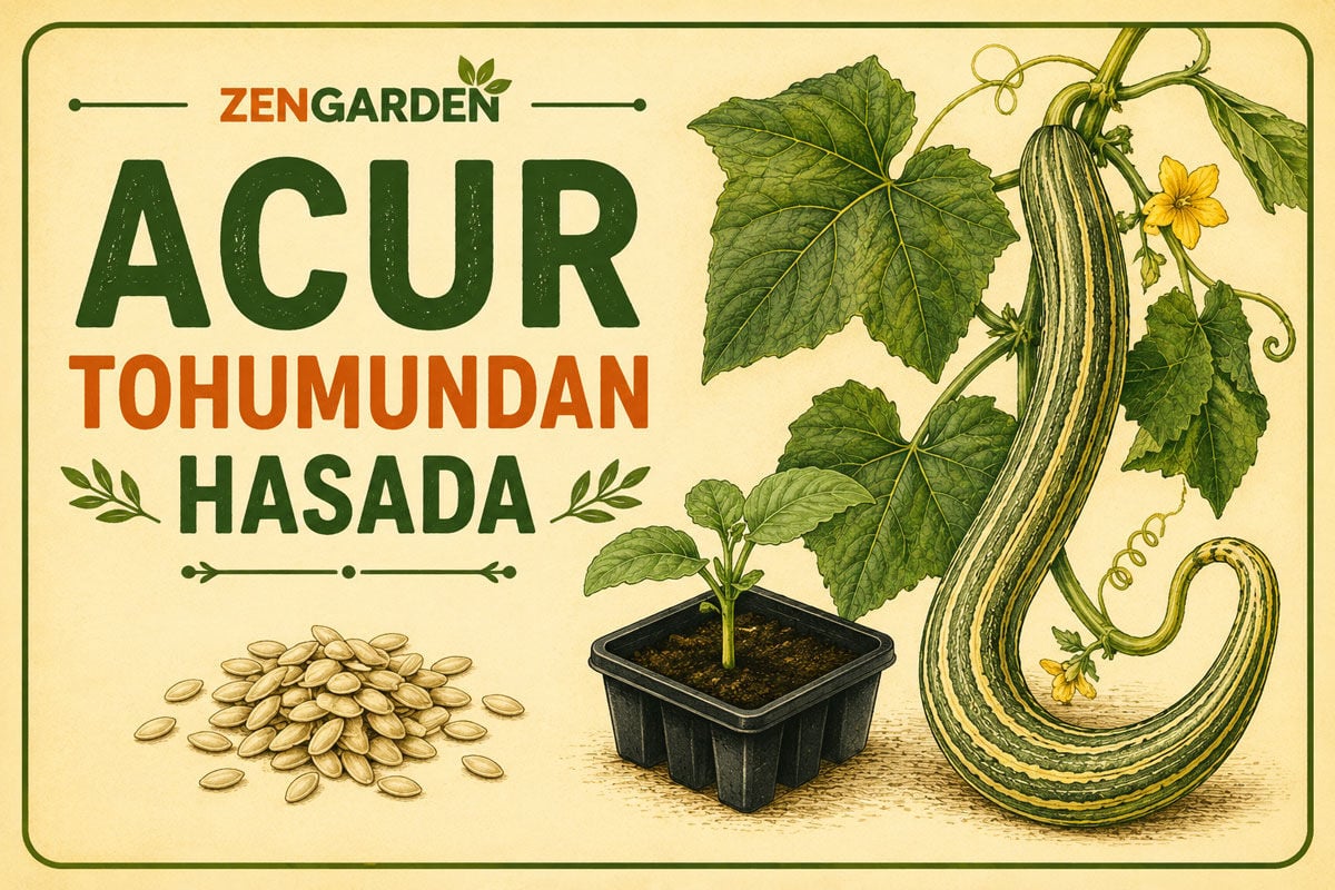 Acur Tohumu Nasıl Ekilir? Çimlendirme, Bakım, Zararlılar ve Hasat Rehberi