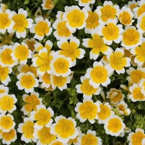 Limnanthes tohumu ispanyol omleti çiçeği