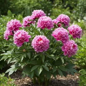 Edulis Superba Şakayık Çiçeği – Saksıda Yetişmiş Dikime Hazır Paeonia