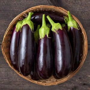 Pırlanta patlıcan tohumu atalık diamond eggplant