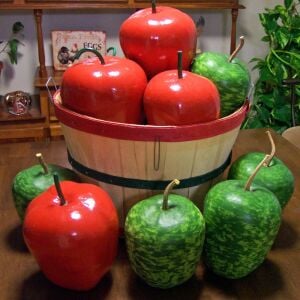 Elma şeklinde sukabağı tohumu big apple gourd seeds