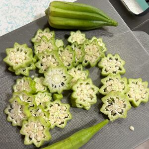 Star of David Bamya Tohumu – Atalık Kırmızı Okra