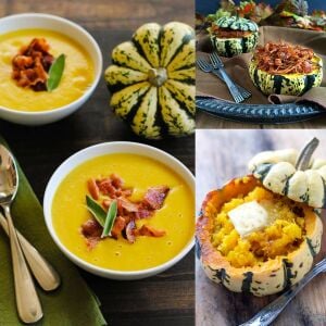 Şeker dumpling kabak tohumu geleneksel sweet dumpling squash
