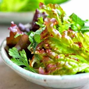 Minyatür fındık marul tohumu bronze mignonette