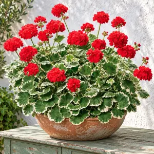 Wilhelm Langguth dekoratif sardunya fidesi ithal pelargonium deco