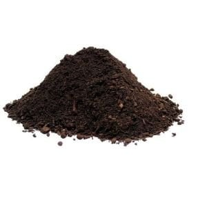 Organik toz kompost gübre 2 litre ince elek toz halde yanmış doğal çiftlik gübresi