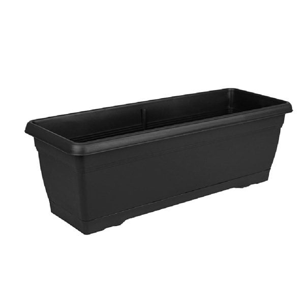 Villa balkon saksı modelleri 72 cm - antrasit