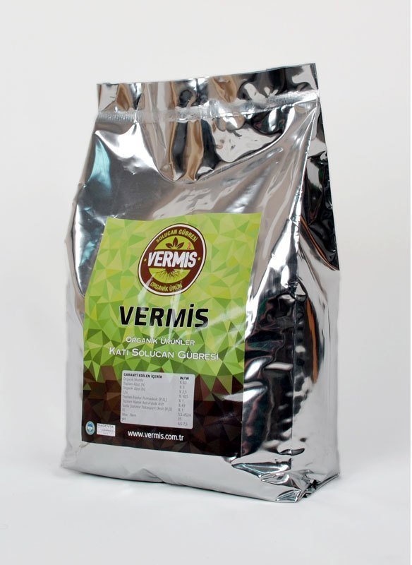 Vermis organik katı solucan gübresi 5 kg
