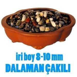 Dalaman çakılı 1.250 kg. pakette teraryum taşı Küçük boy