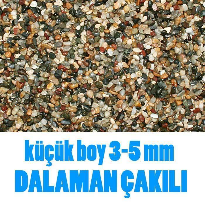 Dalaman çakılı 1.250 kg. pakette teraryum taşı Küçük boy