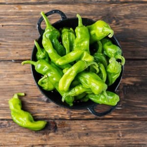Pepperoncini acı biber tohumu geleneksel italyan