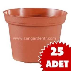 Teku kaktüs sukulent saksısı 5,5 cm 25 adet