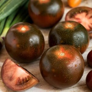 Kara prens domates tohumu geleneksel black prince tomato seeds