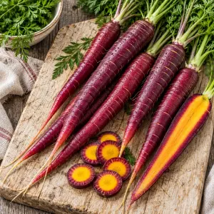 Mor havuç tohumu cosmic purple 500 yıllık Atalık varyete