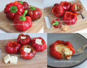 Peynir biberi tohumu tatlı dolma tipi geleneksel red cheese pepper seeds