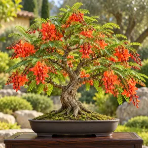 Sesbenya tohumu kırmızı salkım sesbania punicea scarlet wisteria