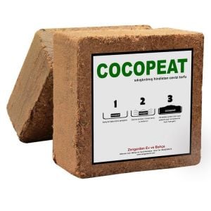 Hindistan cevizi torfu cocopeat blok 50 -60 LİTRE