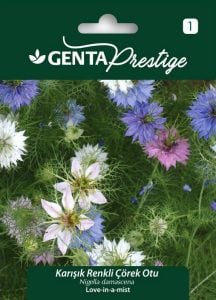 Çörekotu tohumu nigella damascena Genta