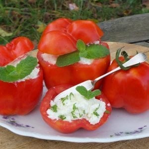 Dolmalık domates tohumu geleneksel red stuffer