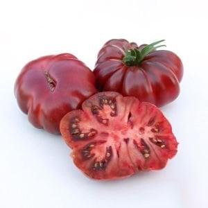 Mor kalabash domates tohumu doğal purple calabash tomato seeds