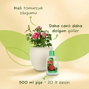 Gül gübresi 500 ml Genta güller için sıvı gübre