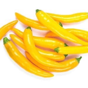 Acı biber tohumu golden cayenne chili geleneksel