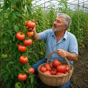 Derviş domatesi tohumu trip L crop domates geleneksel