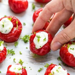 Tatlı kiraz biber tohumu red cherry sweet pepper