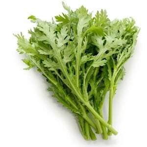 Chop suey tohumu salad shungiku yenilebilir yaprak ve çiçekler