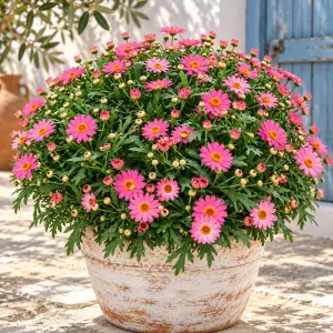 Aramis Dark Rose Çeşme Papatyası Fidesi