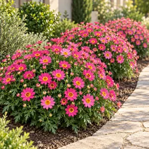Aramis Dark Rose Çeşme Papatyası Fidesi