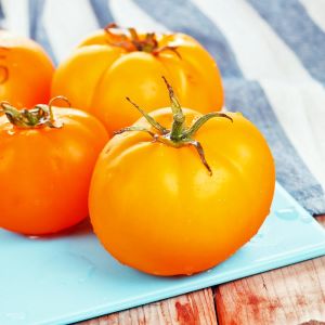 Jubile domates tohumu geleneksel doğal altın sarı