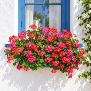 Decora Dark Pink Sakız Sardunyası Fidesi