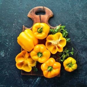 Tatlı sarı Asti biber tohumu sweet pepper