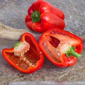 Tatlı kırmızı Asti biber tohumu sweet pepper