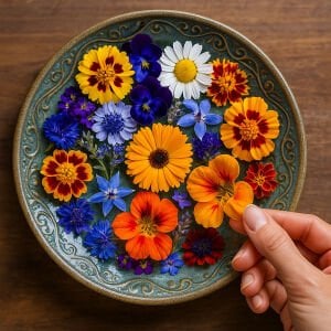 Yenilebilir Çiçek tohumu karışımı edible flowers seed mix